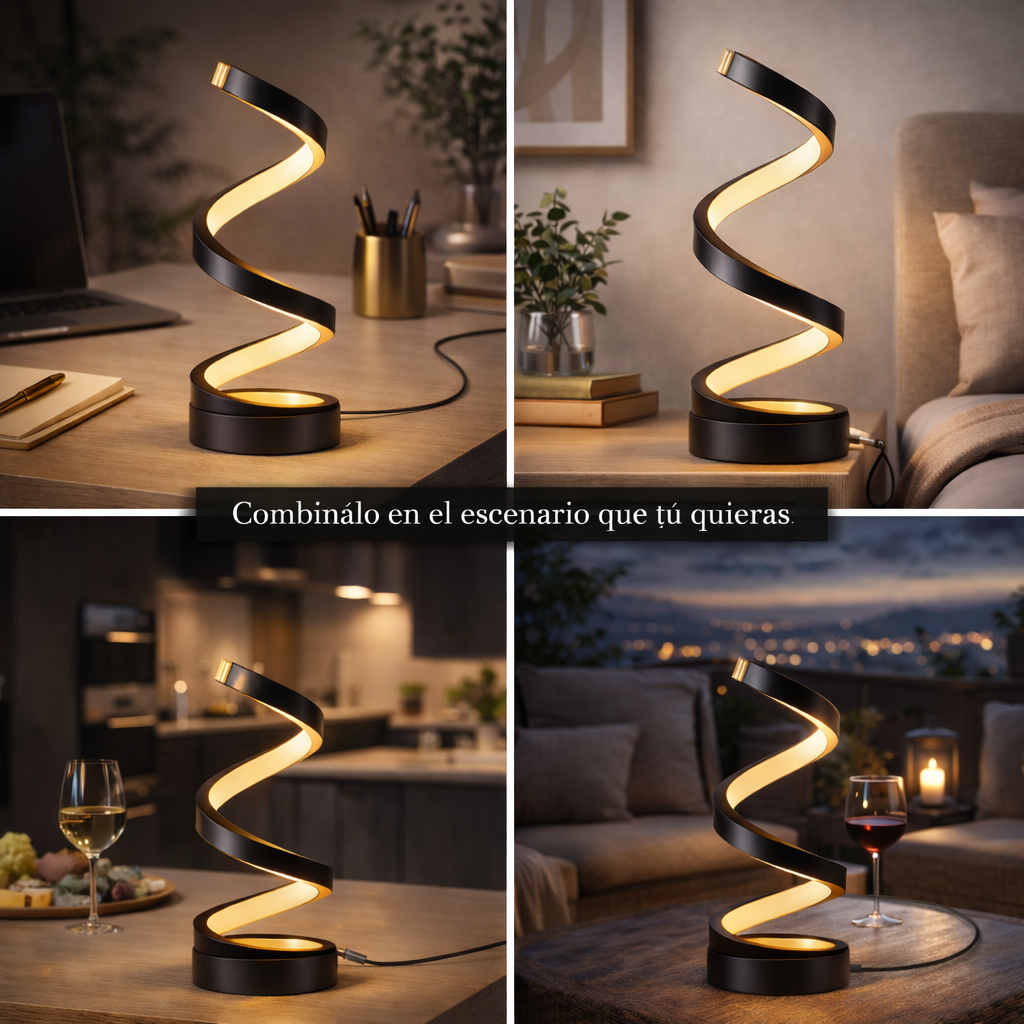 Lámpara Lumira Spiral